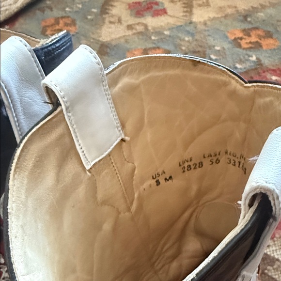 Corral Black and White Skull Heeled Boots - Picture 5 of 9